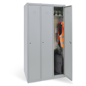 spinde LockerPro – 1 Tür, 3 Spindkörper